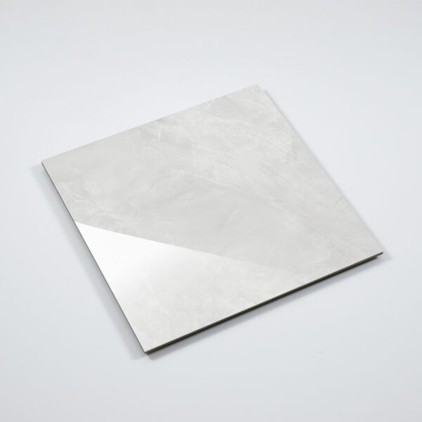 vloertegel clothy perla licht grijs gepolijst 120x120 gerectificeerd (min afname 14.4 m2)