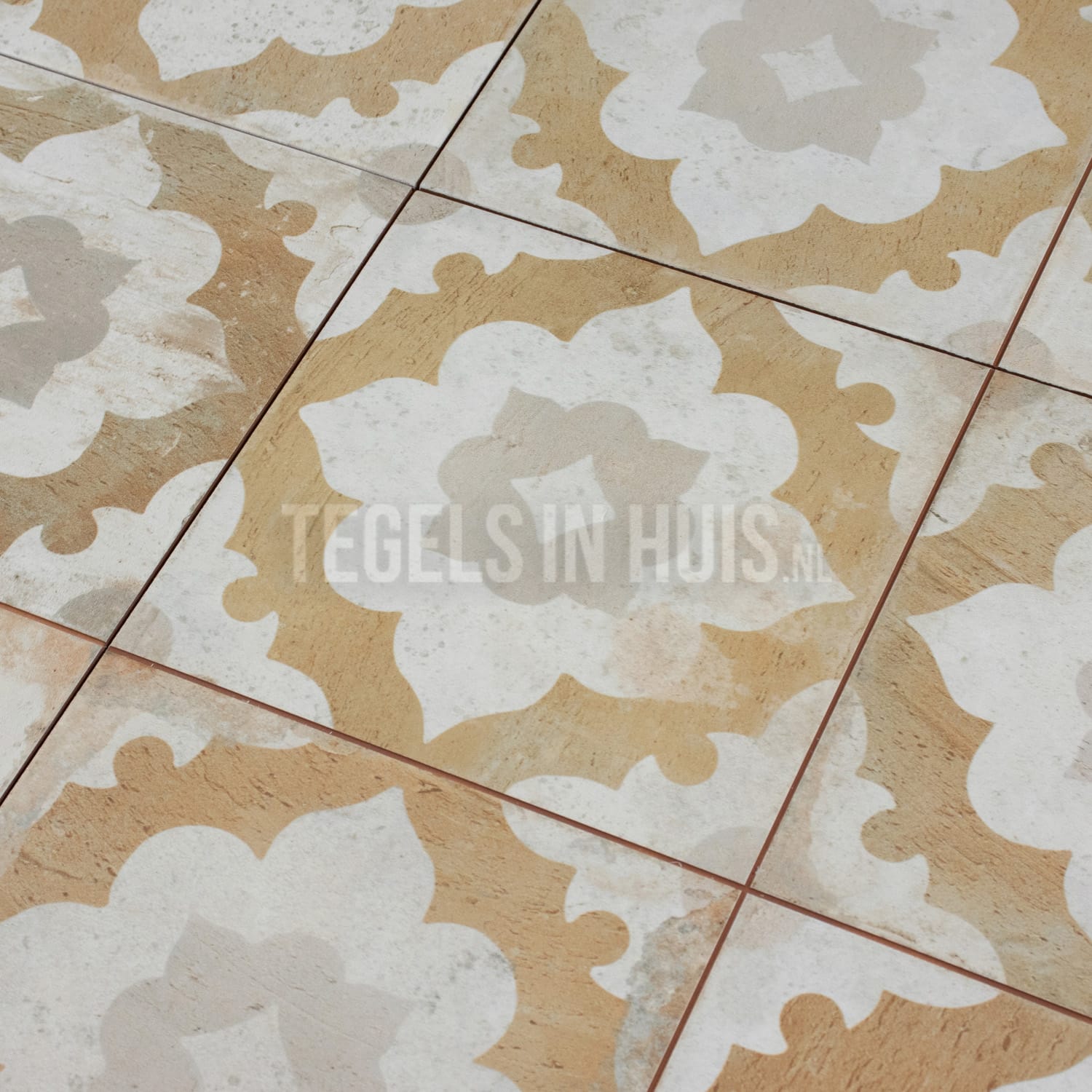 vloertegel fs clay blossom 45x45cm 4 in 1