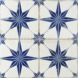 Vloertegel FS Star wit 45×45 4-in-1 3D R10