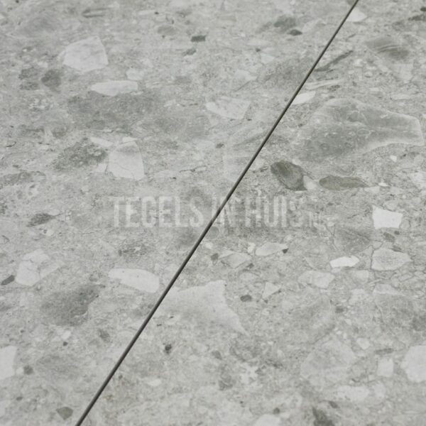 vloer en wandtegel g stone terrazzo licht grijs 60x120 r10 gerectificeerd full body
