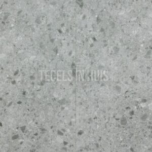 Vloer- en wandtegel G-Stone terrazzo Licht grijs 60×120 R10 gerectificeerd full body