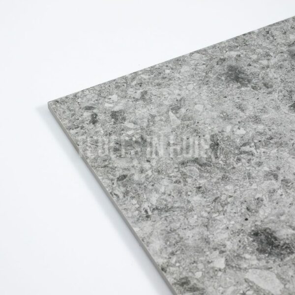 vloertegel g stone terrazzo licht grijs 60x60 r10 gerectificeerd full body