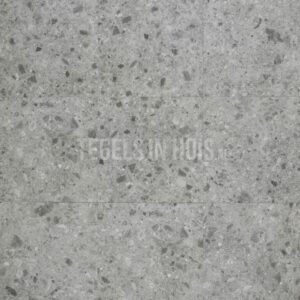 Vloertegel G-Stone terrazzo Licht grijs 90×90 R10 gerectificeerd full body
