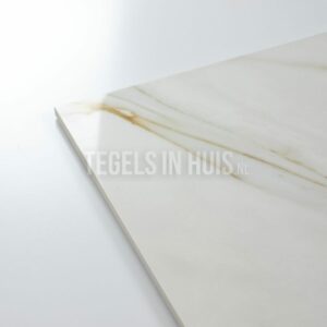vloertegel gold marmer goud 60x60 gepolijst gerectificeerd