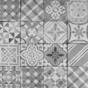 vloertegel marrakesh grijs mix patchwork 20x20cm vintage mrh03 10mm