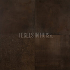 vloertegel materia roest bruin 90x90cm gerectificeerd