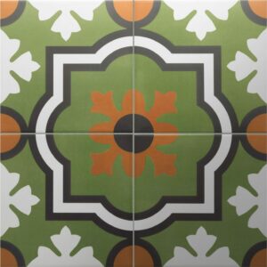 Vloertegel Rivoli Paris groen 20×20