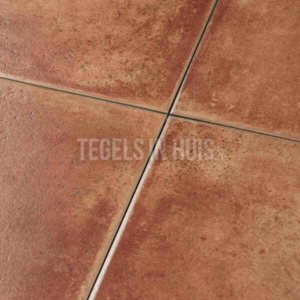vloertegel rustic boeren plavuizen estriken cotto 33x33 cm