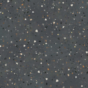 vloertegel sempre terrazzo donker grijs 61x61