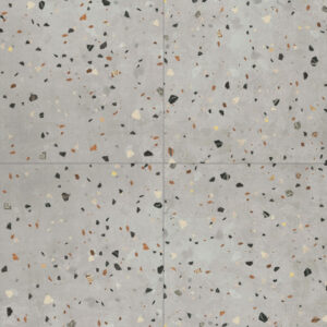 Vloertegel Sempre terrazzo wit 61×61