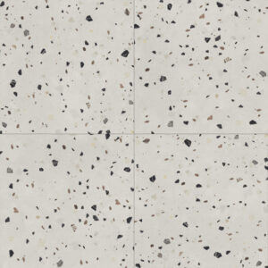 vloertegel wandtegel sempre terrazzo wit 61x61 r9