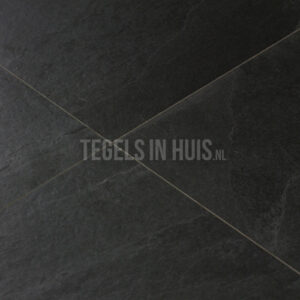 vloertegel slate g antraciet zwart 60 x 60 (58,5x58,5) gerectificeerd genuanceerd