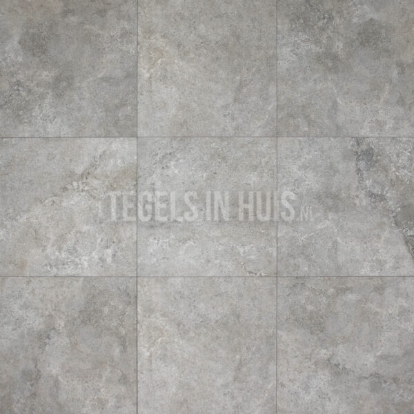 vloertegel stone valley cenere licht grijs 90x90 gerectificeerd r10