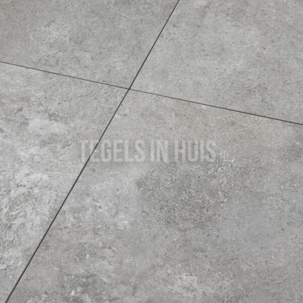 vloertegel stone valley cenere licht grijs 90x90 gerectificeerd r10