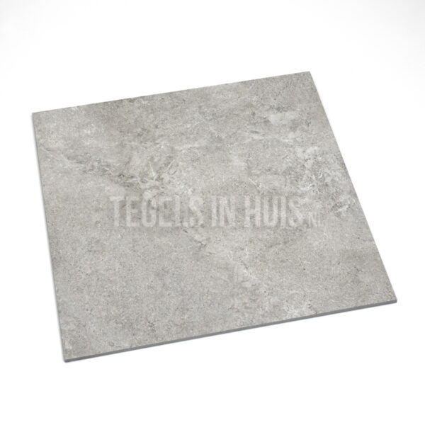 vloertegel stone valley cenere licht grijs 90x90 gerectificeerd r10