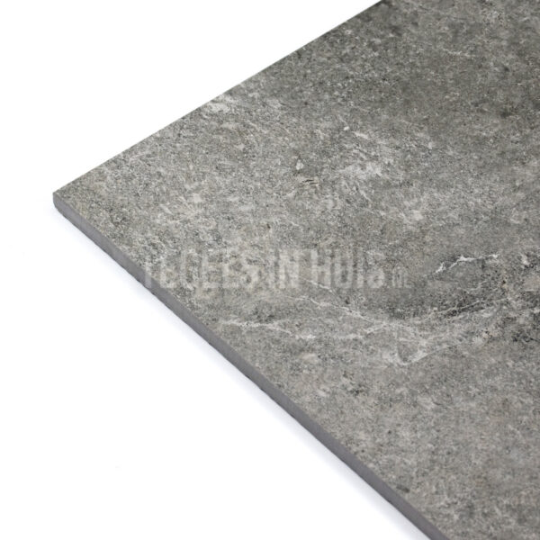 vloertegel stone valley terra donker grijs 90x90 gerectificeerd r10