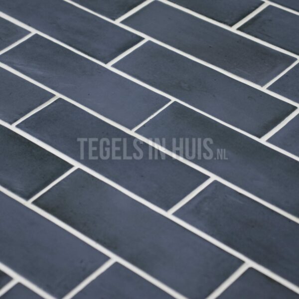 vloertegel / wandtegel coco donker blauw night mat 5x15