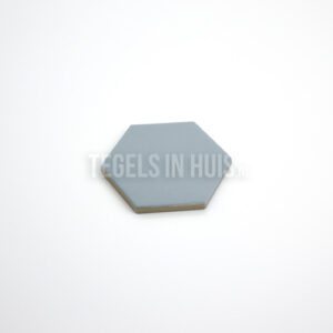 vloertegel hexagon 11,6x10,1 mat denim blue blauw
