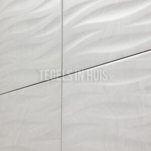 vloertegel / wandtegel varana decor wit 32x62.5