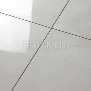 vloertegel tekali marmer licht grijs perla 120x120 gepolijst gerectificeerd (min afname 51,84m2)