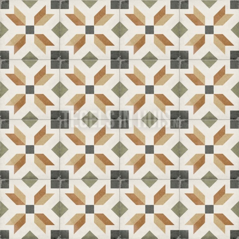 vloertegel vintage empire 20x20cm