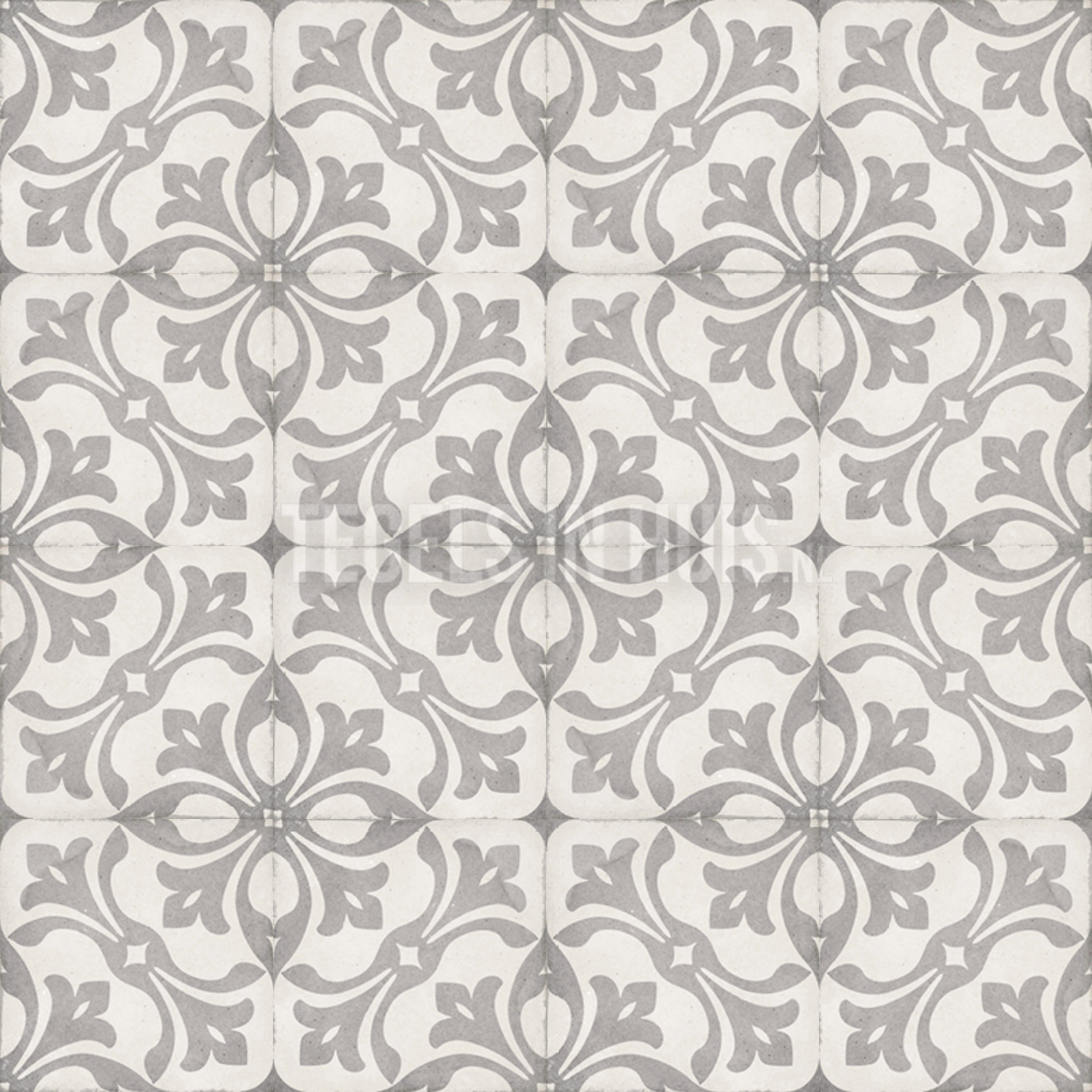 vloertegel vintage la rambla grijs 20x20cm