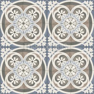 Vloertegel Vintage sky blauw 20×20