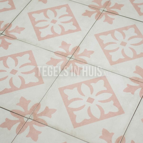 vloertegel vintage padua pink 20x20