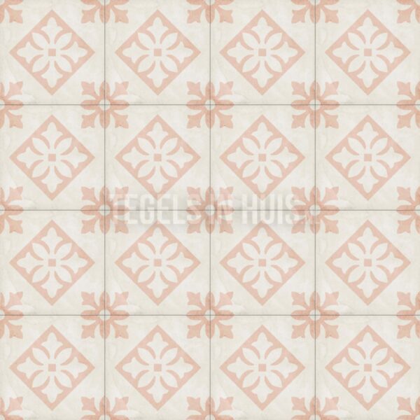 vloertegel vintage padua pink 20x20
