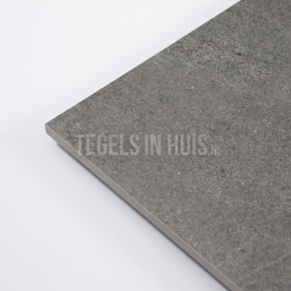vloertegel / wandtegel belavu steen donker grijs mat 60x120 gerectificeerd r10