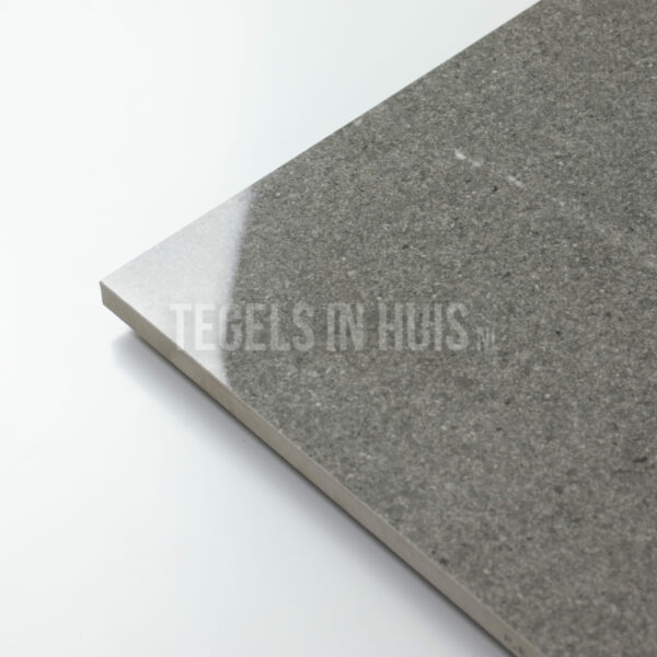 vloertegel / wandtegel belavu steen donker grijs gepolijst 60x120 gerectificeerd