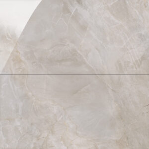 Vloertegel / wandtegel Clothy perla licht grijs gepolijst 60×120 gerectificeerd