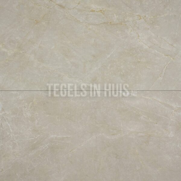 vloertegel / wandtegel marble s ivoor gepolijst 60x120 gerectificeerd