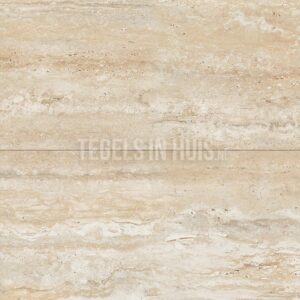 Vloertegel / wandtegel Travertin beige mat 60×120 gerectificeerd