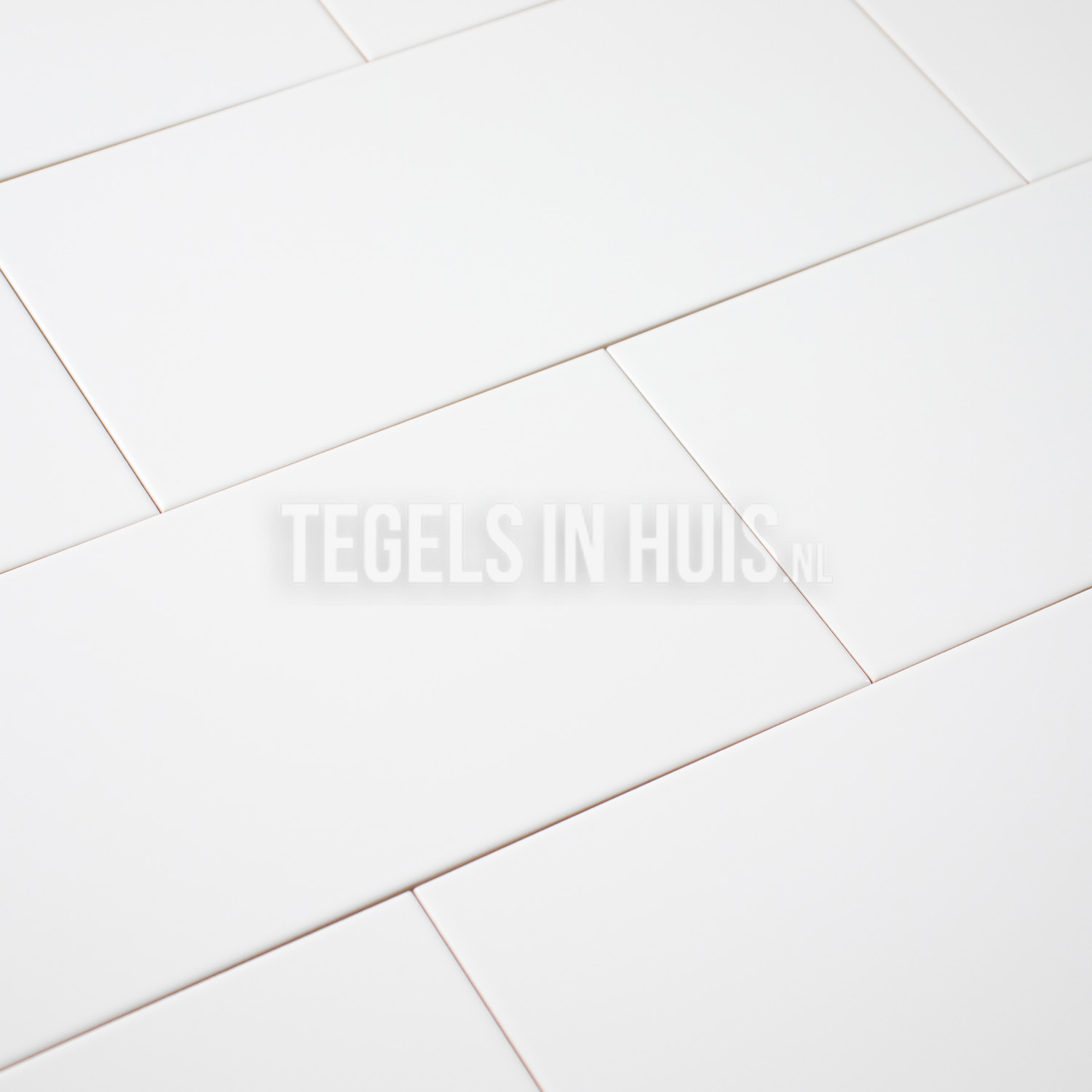 wandtegel 15thirty 15x30 glans wit