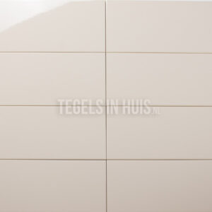 wandtegel 20x40 glans beige waamb008