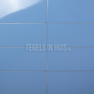 wandtegel 20x40 glans blauw waamb551
