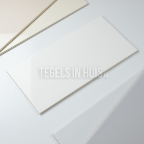 wandtegel 20x40 glans wit waamb000