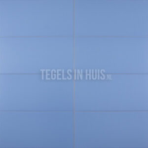 wandtegel 20x40 mat blauw waamb541