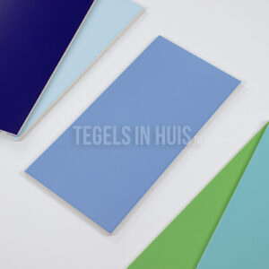 Wandtegel 20×40 mat zwart WAAMB732