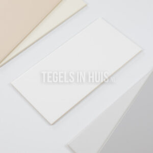 Wandtegel 20×40 mat licht beige bruin WAAMB311