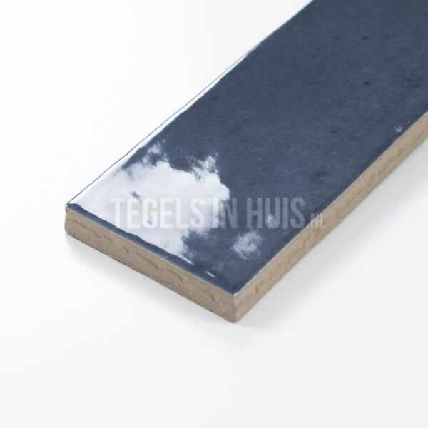 wandtegel coco donker blauw night glans 5x15
