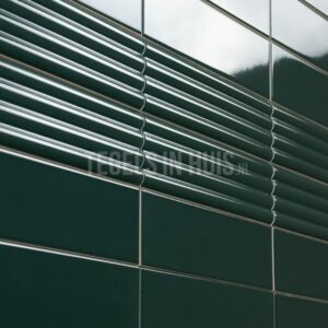 wandtegel costa nova onda laurel groen glans 5x20