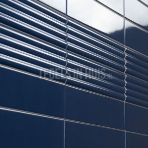 wandtegel costa nova onda naval donker blauw glans 5x20