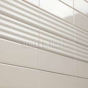 wandtegel costa nova onda pale beige glans 5x20