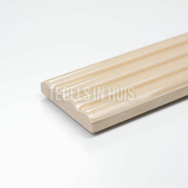 wandtegel costa nova onda straw zand glans 5x20