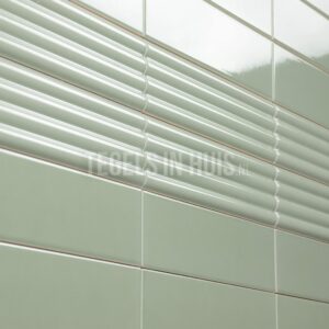wandtegel costa nova onda tansy groen glans 5x20