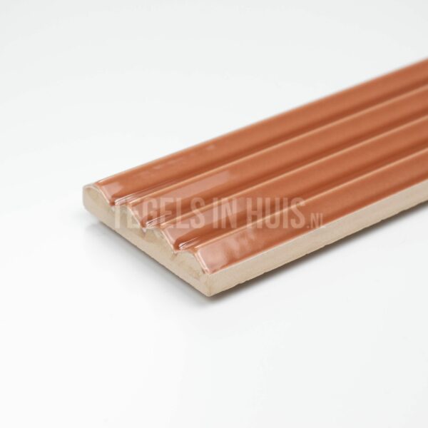 wandtegel costa nova praia terracotta glans 5x20