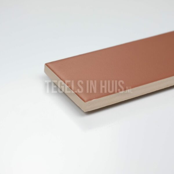 wandtegel costa nova terracotta mat 5x20