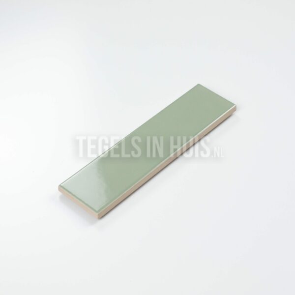 wandtegel costa nova tansy groen glans 5x20